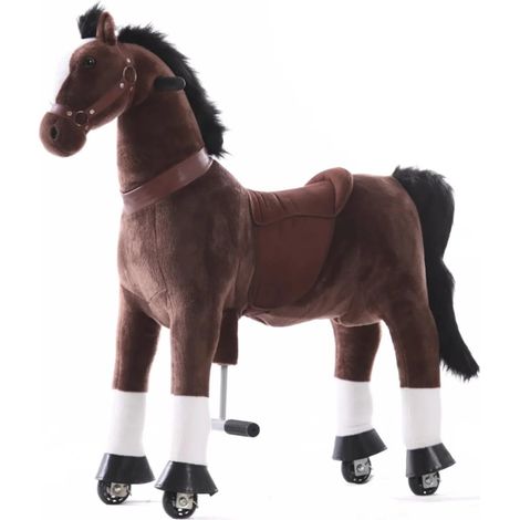 Mechanisches Pferd auf Rollen - Groß - bis 9 Jahre - Reitpferd (1/5)