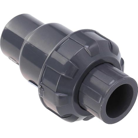 Rückschlagventil mit Kugelrückschlagventil - DN15A Durchmesser 20 mm US-Ausführung (Dunkelgrau)-Dark Grey (1/4)