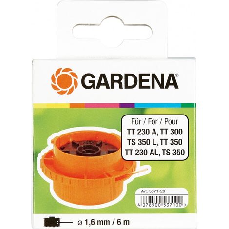 Filo di taglio Gardena 6 metri nero arancione (1/4)