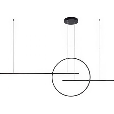 Lampadario moderno redo group giotto 01 1737 01 1850 led dimmerabile sospensione, tonalità luce 4000°k (luce naturale)