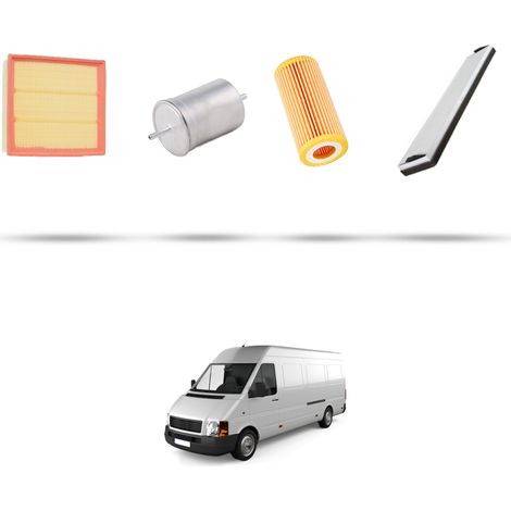 Kit tagliando 4 filtri compatibile con Vw LT 46 2.3 105kw dal 1997 (1/5)