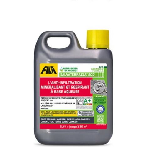 Protecteur pour surfaces extérieures - Salvaterrazza Eco - Bidon de 1 litre