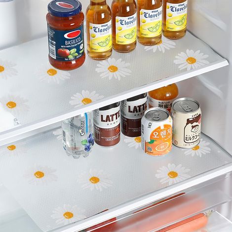 10 Pièces Tapis Frigo 30x45cm, Lavables/Réutilisables/Antidérapants/Antibactériens EVA, Cuisine (1/5)