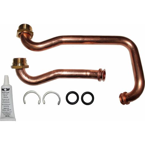 Kit de conversion de Wolf pour passer d'une chaudière combinée à une chaudière de chauffage CGB-2K