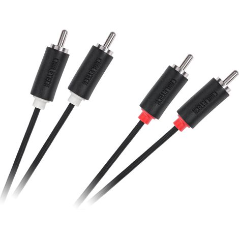 Câble 2RCA-2RCA 3m, norme Cabletech (1/2)