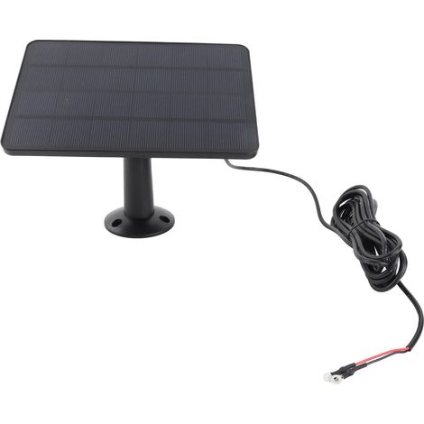 Chargeur de Panneau Solaire 10 W pour Caméra Doorbell 2K, Ring Video Doorbell 2, Video Doorbell 3+, Doorbell 3/4 Plus, avec Support Réglable à 360°, étanche IP66 (1/5)