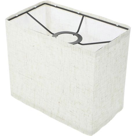 Stofflampenschirm für kleine Stehlampe, E27-Fassung, Lampenabdeckung – 21,50 x 18,00 x 12,00 cm (1/4)
