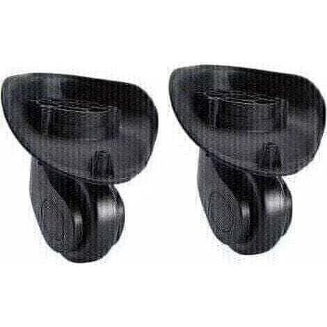 Roulettes de rechange pour valises – 2 roues pivotantes en PVC universelles, silencieuses et durables