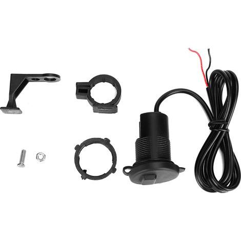 Porta di ricarica USB per moto da 12 V CC/24 V CC con LED e interruttore (12-24 V CC) (1/5)