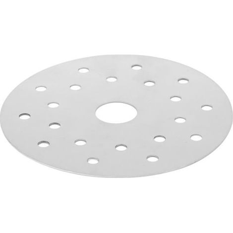 Disque de convertisseur - ZERONE - 16.5CM - Acier inoxydable - Répartit la chaleur - Empêche les brûlures (1/4)