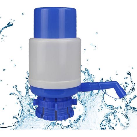 SABIR Distributeur d'eau pour bouteilles d'eau.Pompe à eau manuelle compatible avec les bouteilles jusqu'à 20 litres et avec un bouchon de diamètre 55 mm, pour la maison, la cuisine, le camping, le bu (1/5)