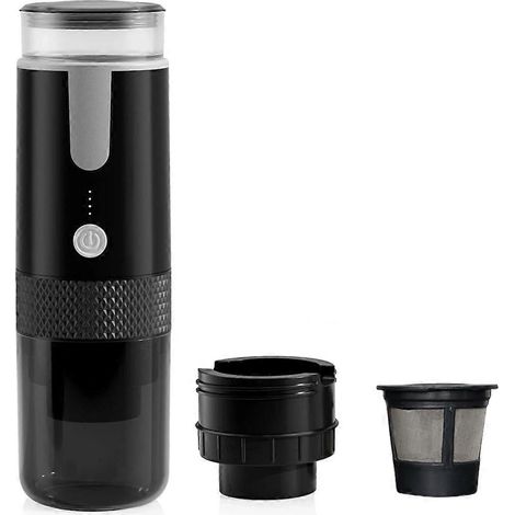 Machine à expresso portable, machine à café électrique de voyage pour le bureau, les voyages et le camping, compatible avec le café moulu (1/5)
