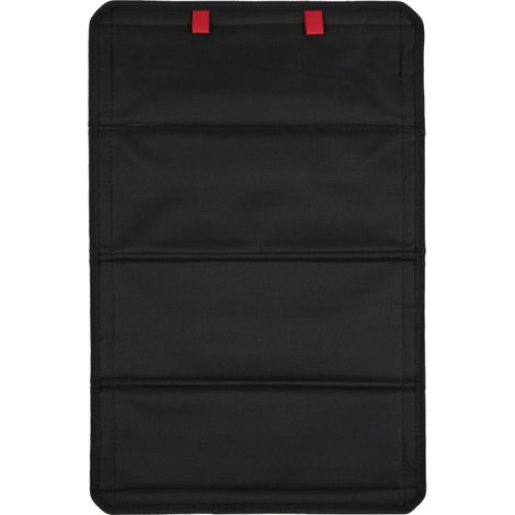 Store occultant magnétique pliable pour porte de camping-car, protection UV, 25''16'', noir (1/4)