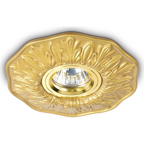 Tecnico Classico Polka Alluminio Ottone 1 Luce Gu10 (1/3)