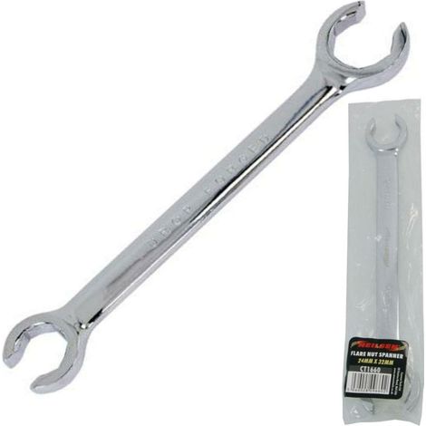 Neilsen Flare Nut Wrench Standard Open Ended Brake Pipe Spanner 24 32mm