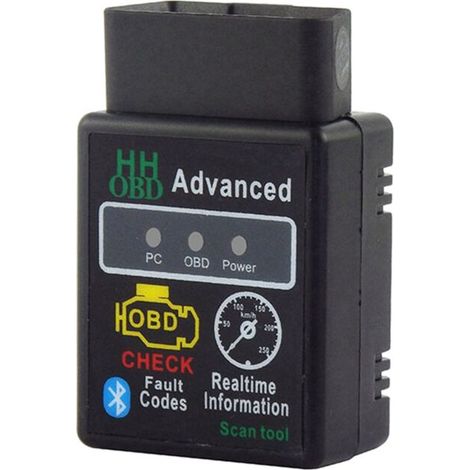 Lector de códigos Bluetooth OBD2 V2.1, herramienta de diagnóstico automotriz compatible (1/4)