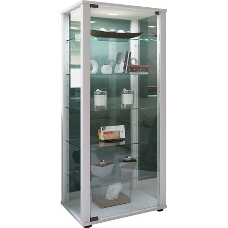 Expositor de vitrina de vidrio de madera Kavisa L 115x50x38 - VCM