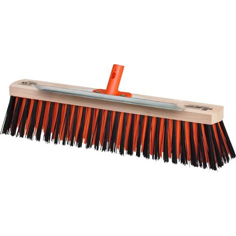Cepillo de limpieza de calles premium de 55x400 mm con rascador (accesorio de clic) / teger (1/2)