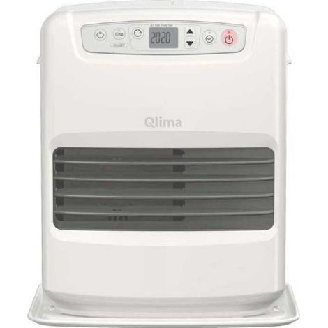 QLIMA SRE3430C2 Elektrischer Petroleumofen 3 kW für ein Volumen von 120m3/48m2, Geruchsschutzsystem, Temperaturregelung