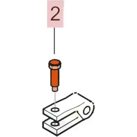 pièce détachée pivot court 400 7182075 (1/3)