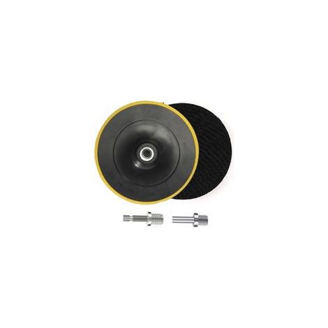 2 Pièces Plateau de Ponçage, Disques Abrasifs pour agrippante pour Outil Rotatif Ponçage Polissage - 180MM, M14