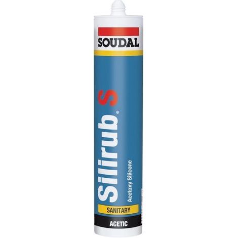 Silirub S Masilla especial sanitario y cocina 310ml manhattan SOUDAL (por 15) (1/5)