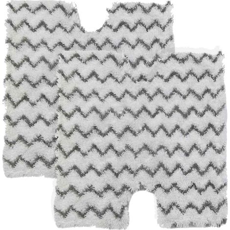 Lingettes de rechange lavables pour balai vapeur Shark Genius Lift-Away Pro S5003D, S5002Q, S5003A, S6001W, S6001WM, S6002, S6002C, S6003D, S6003, S3973, S3973D et S3973WM (lot de 4) (1/4)