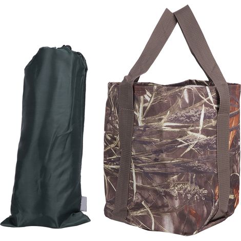Seau pliable, récipient à eau portable et pliable pour le camping, bassine avec sac de transport (1/5)