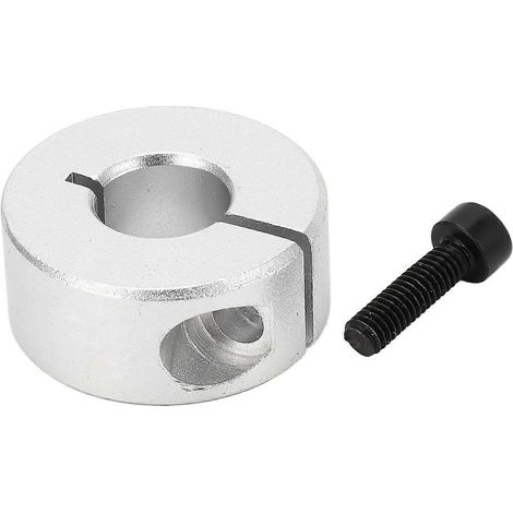 10 Stück Wellenringe mit Schrauben, Aluminiumlegierung, offene Achssicherungsringe, 12 mm Bohrung