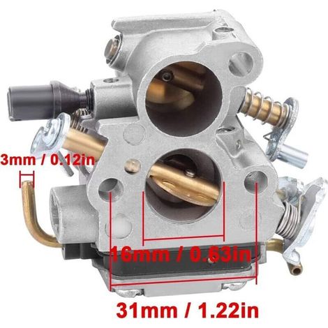 carburateur de Bobine d'allumage Filtre à air pour Husqvarna 235 235E 236 236E 240 240E 120 Mark II tronçonneuse pour Jonsered CS2234 CS2238 CS2234S CS2238S C1T-W33C 586936202 574719402 (1/3)