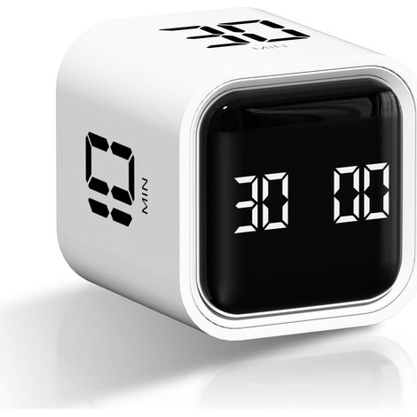 1 Temporizador, temporizador de cuenta regresiva para cocina, pantalla LED, carga USB-C, oficina, escuela (1/5)