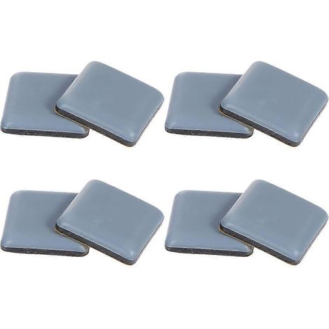 Coussinets de protection antidérapants pour pieds de chaise, compatibles avec un usage domestique (lot de 8). (1/5)
