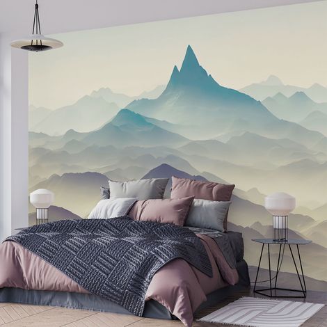 Papier peint panoramique - Montagnes - 260 cm x 174 cm (1/4)