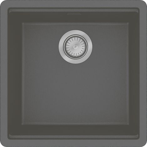 hansgrohe S53 fregadero empotrado SilicaTec, 400x400mm, 43361170 (1/2)