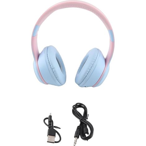 Casque sans fil avec microphone, Bluetooth 5.3, longue autonomie (1/5)