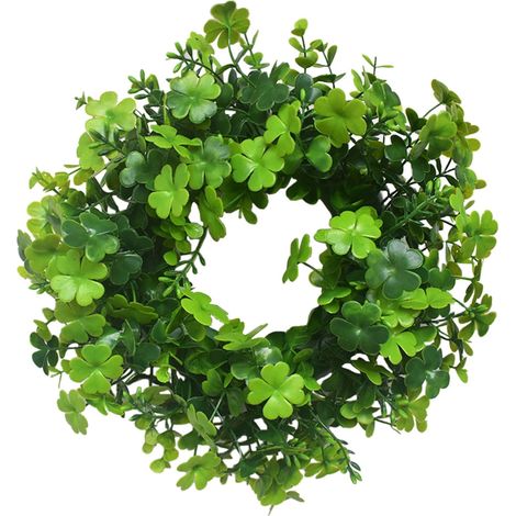 Guirlande Artificielle - Couronne Rondes En Plastique - Pour Porte D'Entrée Fenêtre Intérieur Extérieur - 30 Cm - 1 Pièce (1/5)