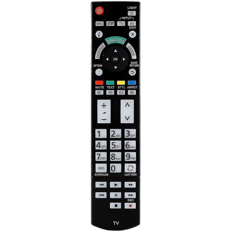 Télécommande N2QAYB000715 compatible avec le téléviseur LED Panasonic TX-L42ETW50 (1/5)