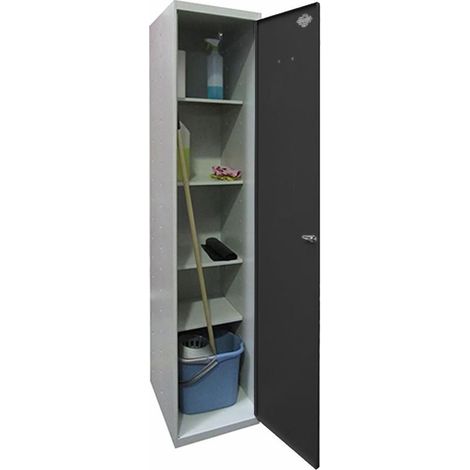 Armario Taquilla SIMON LOCKER PROF.Monobloque CLEANING 180x40x40 1/4 GR/AN (1/2)