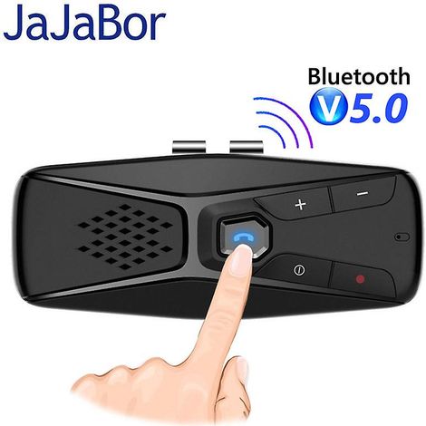 Kit mains libres Bluetooth pour voiture avec microphone intégré, Bluetooth 5.0, arrêt et connexion automatiques. (1/4)