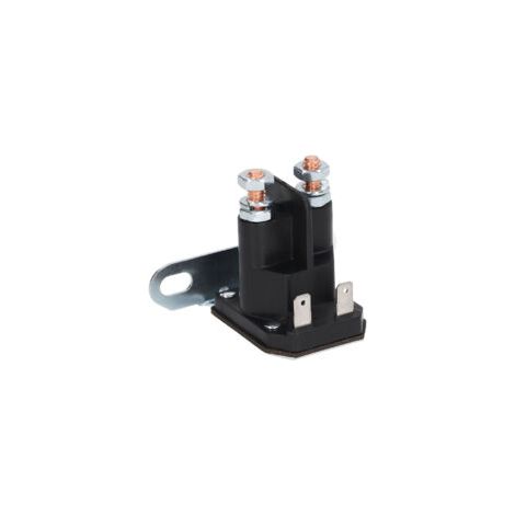 Anlasserrelais aus Aluminium, ABS und Kupfer für 12 V Gleichstrom, passend für Rasentraktoren MTD 725 04439B-Crezuo