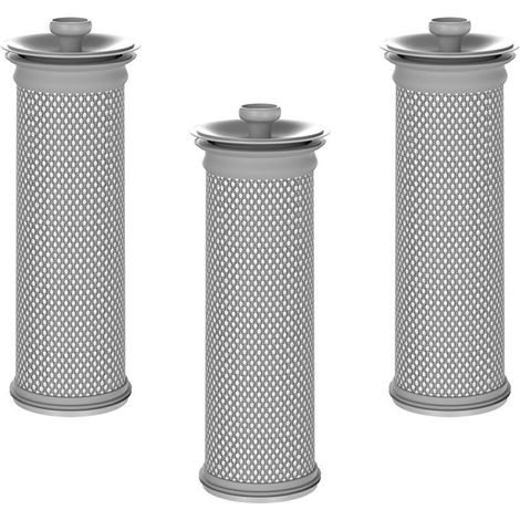 Lot de 3 filtres de rechange pour aspirateurs Kärcher VC 4 VC 6 VC 7 – Matériau souple haute qualité – Filtration optimale poils d'animaux et poussière (1/5)
