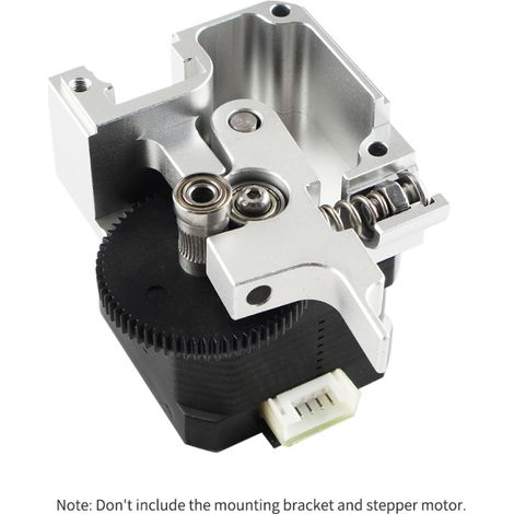 Kits d'extrudeuses entièrement métalliques argentées pour imprimante 3D, compatibles avec l'extrudeuse Titan Aero 1,75 mm et l'imprimante 3D Prusa i3 MK2.