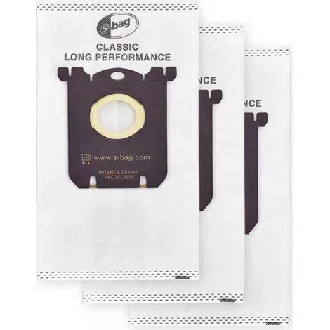 Lot de 10 sacs à poussière haute efficacité pour aspirateurs Electrolux S-bag FC8202 / HR8375, accessoires de rechange pour usage domestique. (1/4)
