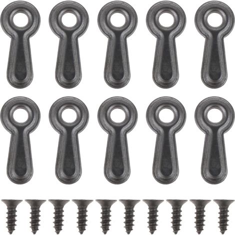 CCYKXALot de 100 crochets pour cadre photo - Clips de fixation à bouton tournant pour point de croix, exposition, peinture (1/5)