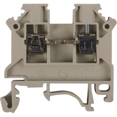 Connettore per barra di distribuzione a 2 fili, 2,5 mm², grigio, nuovo, ZSG 1-2.5Ns 11221312