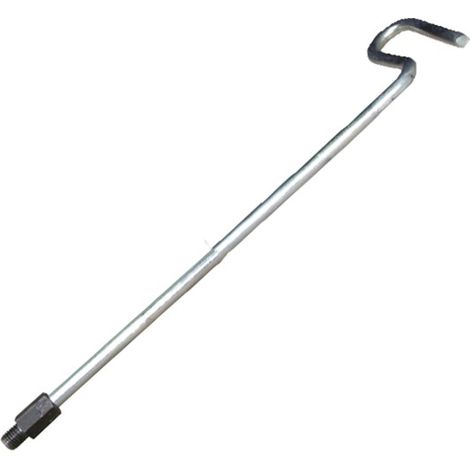 Diff – Canne rigide en acier 1m – Poignée ergonomique – Raccord M12x175 pour ramonage – Pour espaces confinés