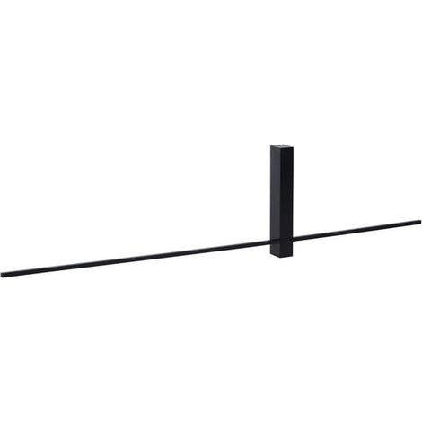 Applique Lucide Segin LED 10W 2700K nera in alluminio (1/5)