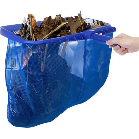 Épuisette profonde pour ramasser feuilles, insectes et débris convient pour une utilisation dans les bassins, fontaines, spas et baignoires.-AquaForge