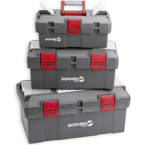 Set 3 cajas herramienta DOGHER plastico 050-015 (1/2)