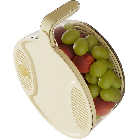 Passoire à riz, passoire à pâtes, passoire de cuisine efficace en plastique, facile à utiliser et de grande capacité pour les légumes et autres aliments. (1/5)